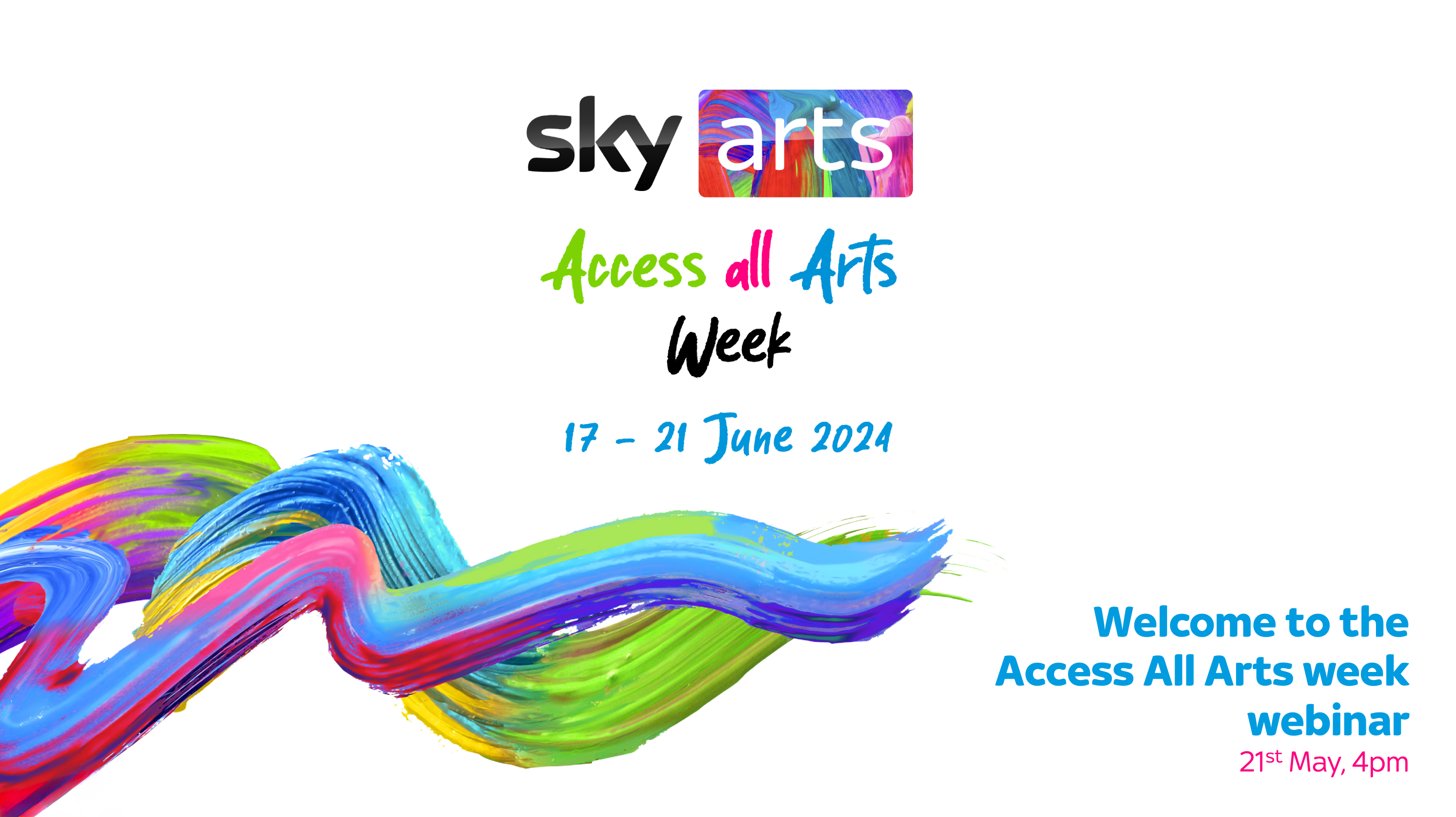 Sky Arts' Access All Arts Webinar 2024 